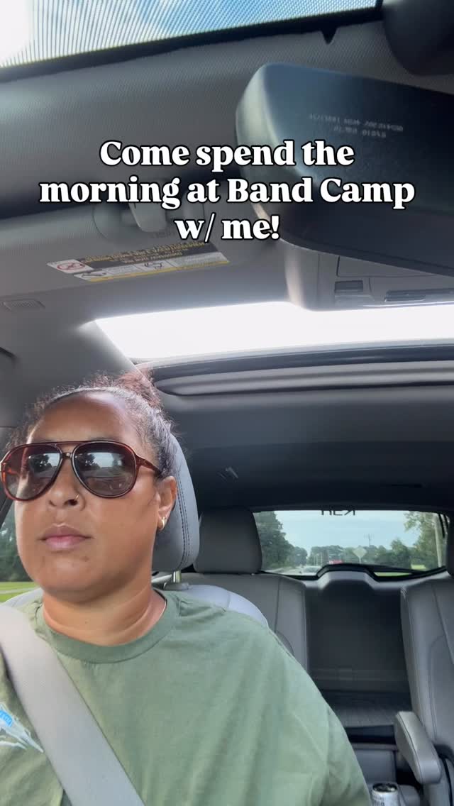 That time between 8-11 am goes soooo slow but also reeeallll fast. 😅

#bandcamp #marchingband #colorguard #directorlife #coachlife #getoutside