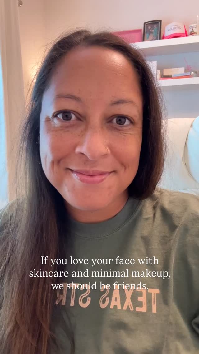 Most days I go out with mascara and lipgloss only. Because my skincare works overtime, the rest of me doesn’t have to.