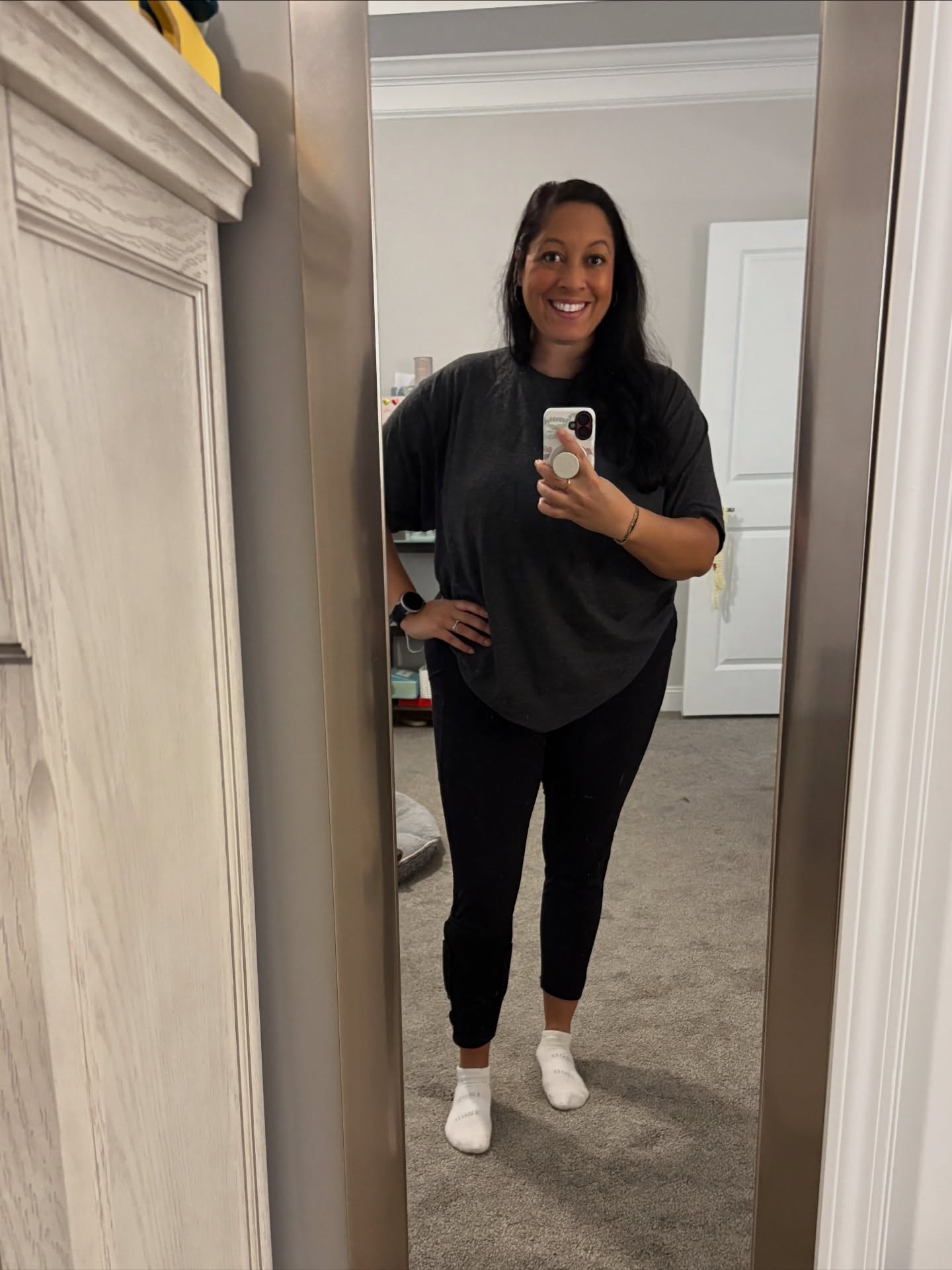 Seven Springs Christmas Parade 2025

Not sure how, but I made it 2/3 of the way on my knee scooter. Those are some bumpy roads and some up hill. 😅

Color guard did really well even though we could barely hear the music over the fire engines. Not to mention it was the warmest day of the week with the high of 75° right as we started.🙃

And Alex helped carry the sign for as long as I could stay with the band.