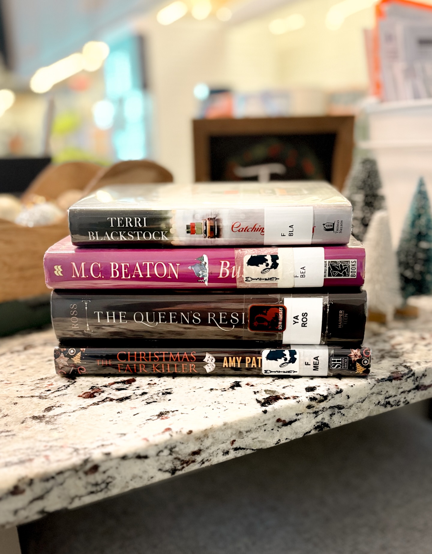 Not much is better than a Monday that is also December 1st. ☺️🎄📚

My calf follow-up this morning was good, 6 more weeks of recovery most likely, but progressing nicely.

Had breakfast with the hubby, ran a few errands, and got books for the month from the library. 

Happy should about cover it!