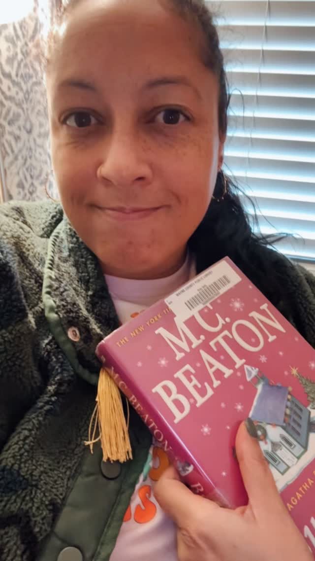 I wanted a good Christmas mystery. This wasn’t it. So on to the next. I guess I should go to the library again before it closes for the holidays. 🫠😬😅📚