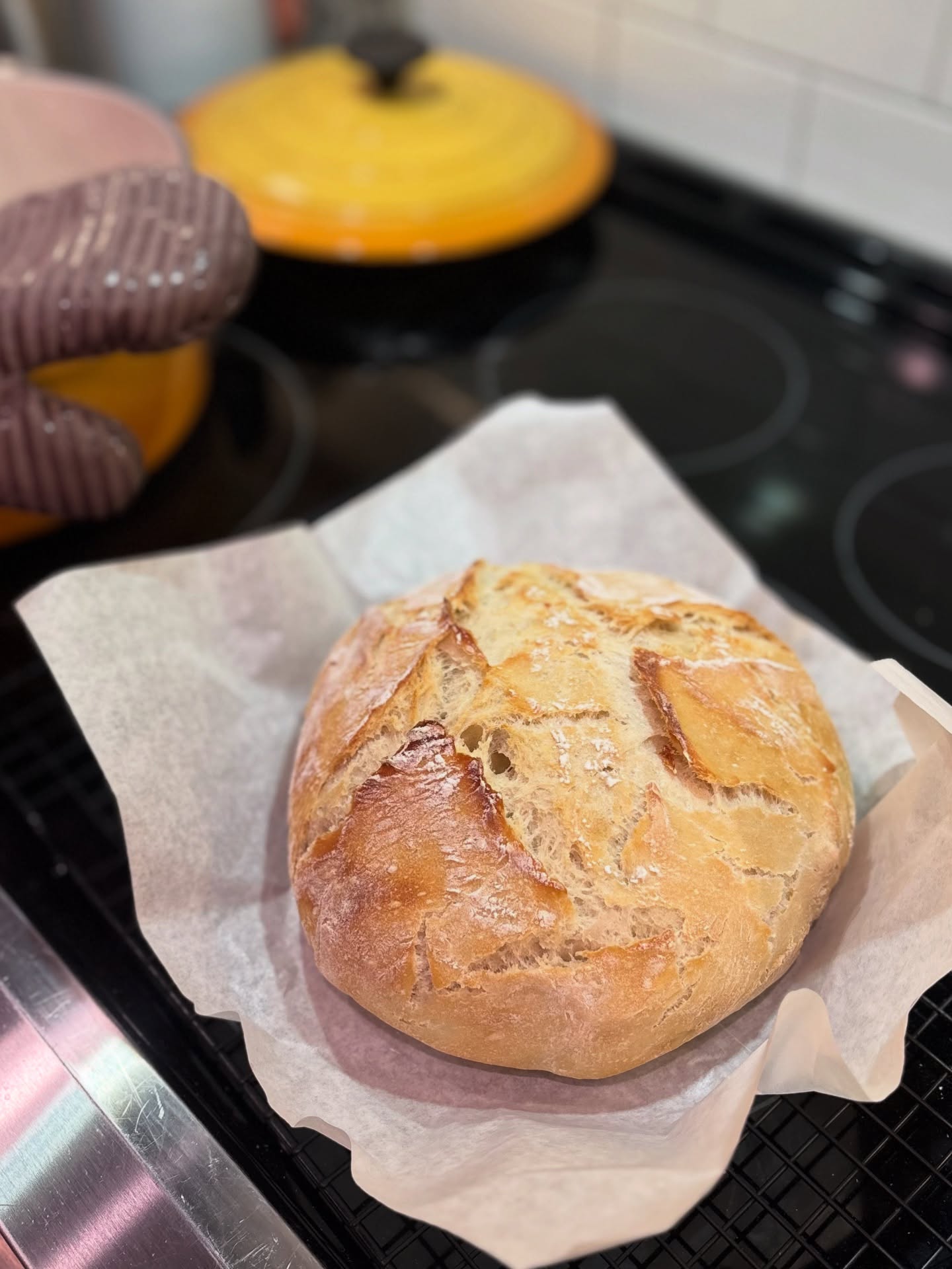 Ummmm. I made bread. 

Can’t wait to cut into this beast.