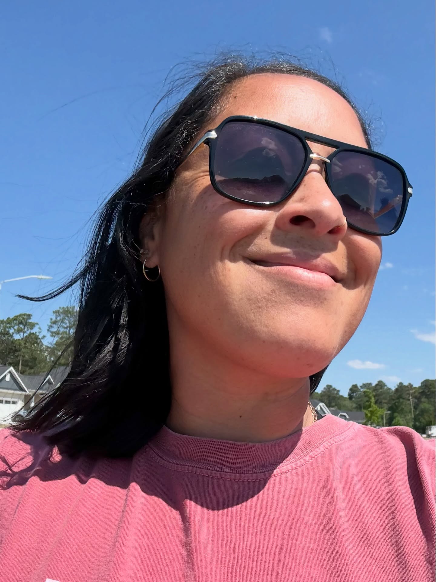 My husband put grass plugs in all the super sandy places in our massive backyard. But I’m the one watering it because I somehow have more patience with it. 🫣😅 At least I get to be in the sun while I water!