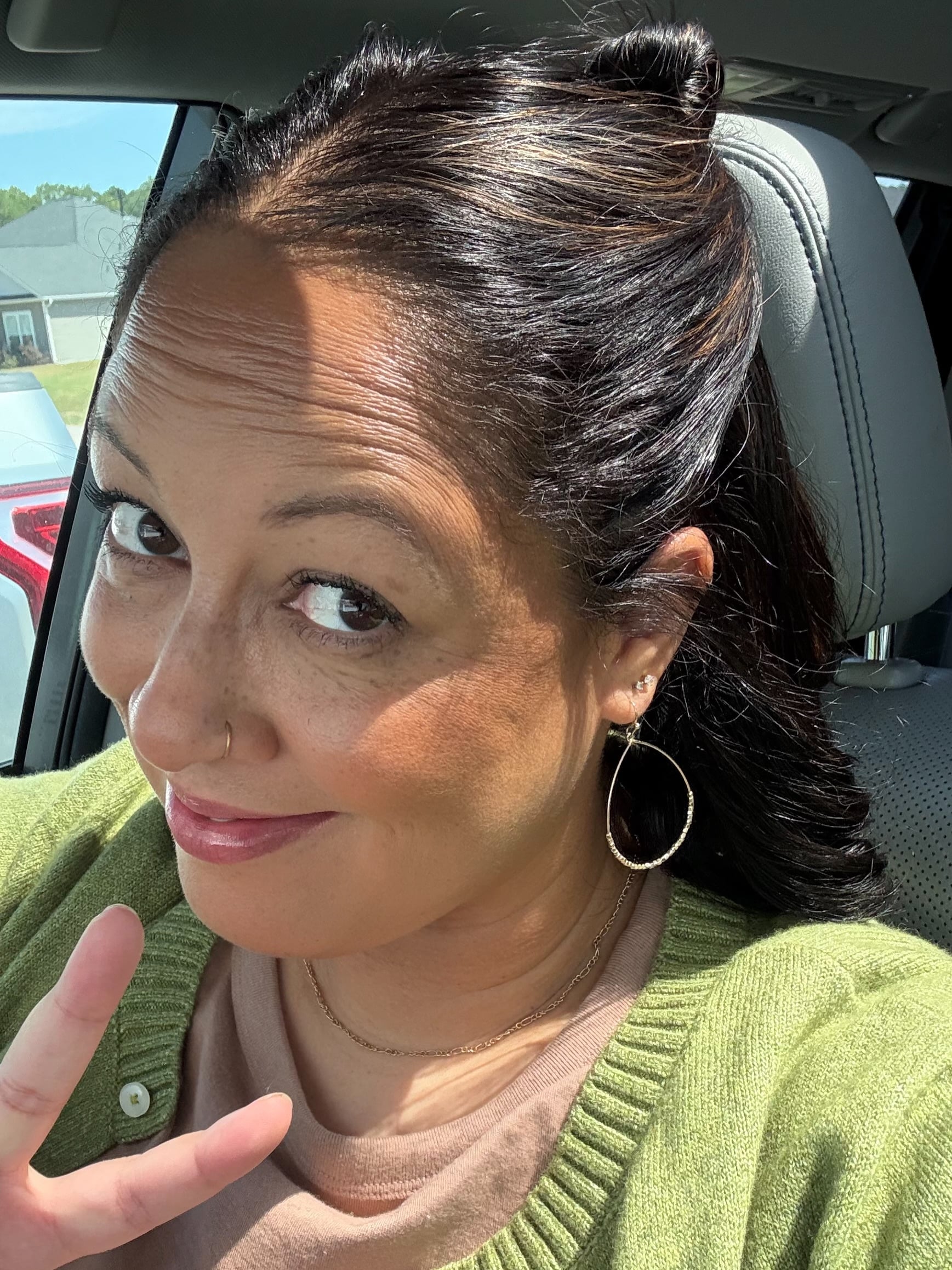 Proud of me doing my hair & makeup every day. 😅😮‍💨😝