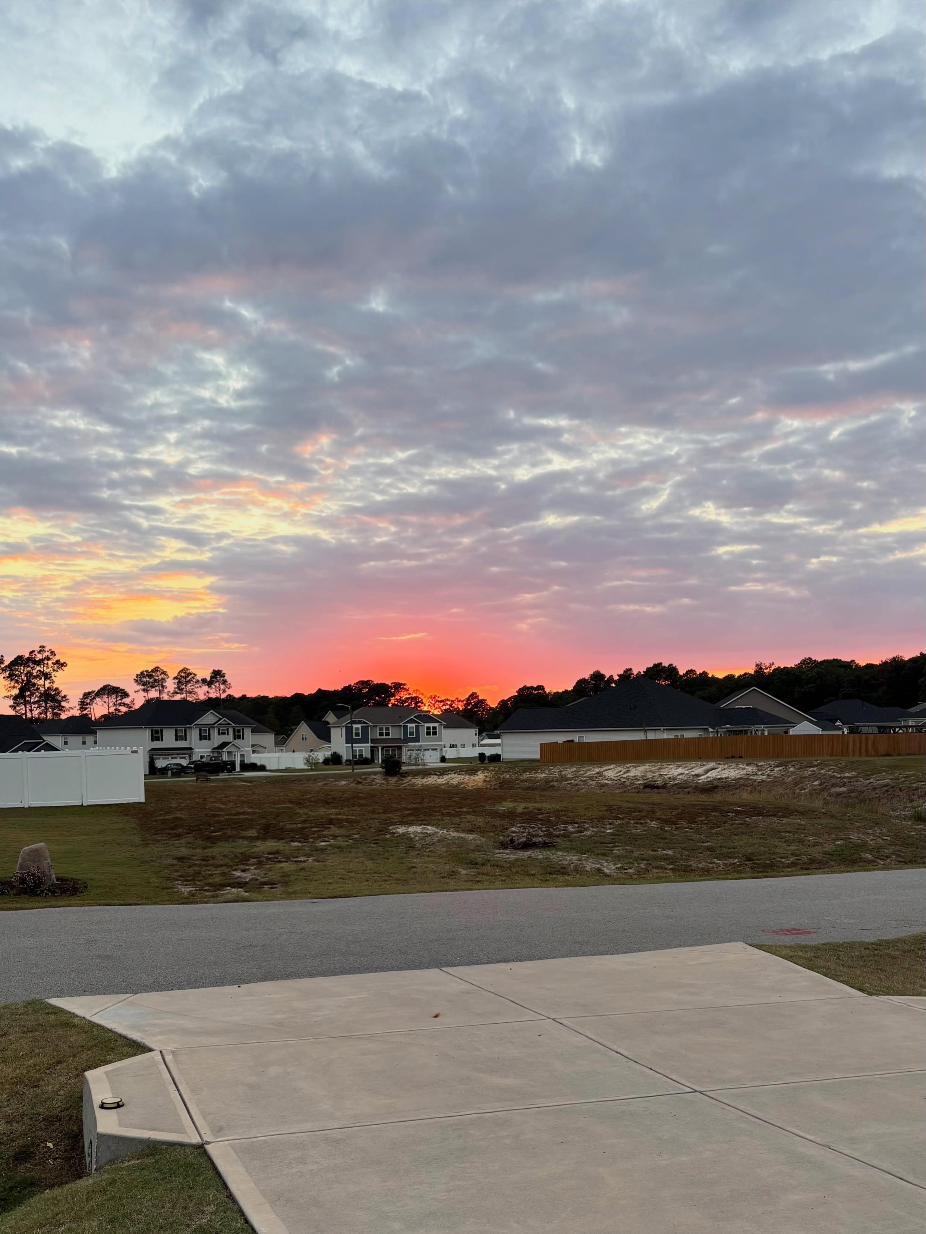 Just a snapshot of my day. In backwards order. Because that sunset needed first slide.